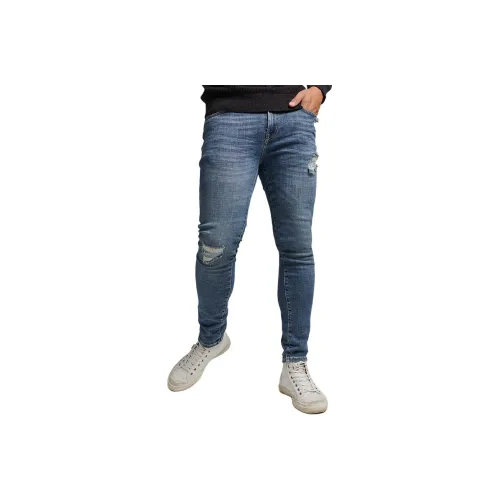 SUPERDRY Blue Men's Jeans SUPERDRY Синий Мужские Джинсы