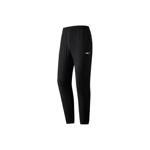 Erke Штаны с манжетами Тренировочные брюки Мужские Глубокий черный