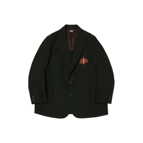 Колор SS25 Beacon Куртки и Пальто Унисекс Темно-зеленый