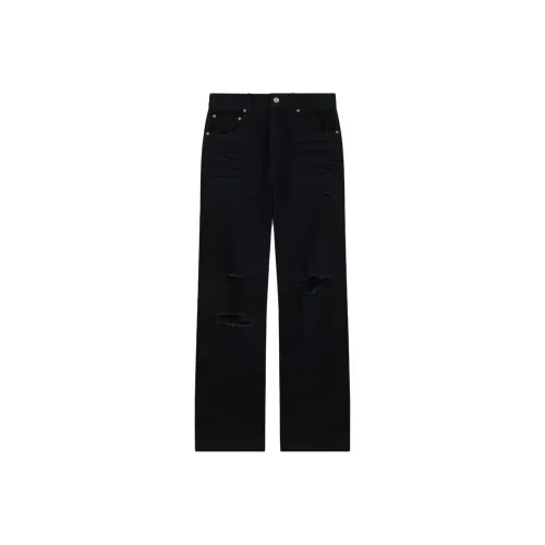 WE11DONE SS24 Джинсы Мужские Черные