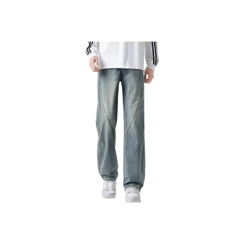 FOREVER 21 Джинсы Унисекс Ностальгический Синий