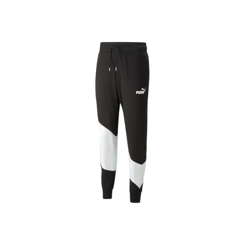 PUMA POWER Черные Мужские Вязаные Тренировочные Штаны
