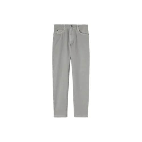 Loro Piana Серый Мужской Джинсы