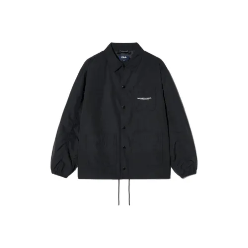 FILA Куртки и Пальто Унисекс Черный