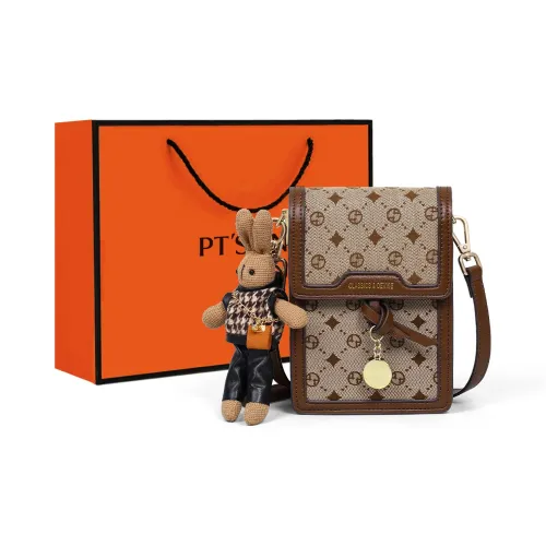 PT'SON PVC Текстильная сумка через плечо стандартная женская цвет эбеновое дерево