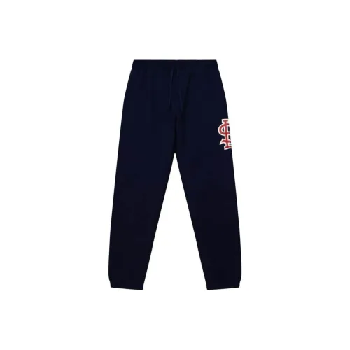 Mitchell Ness Темно-синие мужские вязаные тренировочные брюки