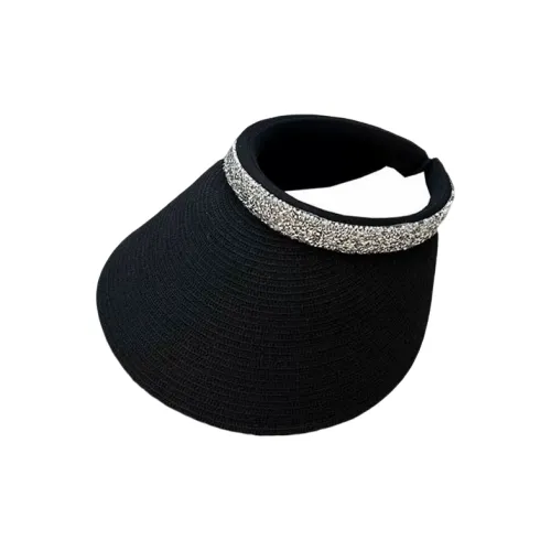 MITHAOL KUSC Соломенная плетеная шляпа с защитой от солнца женская