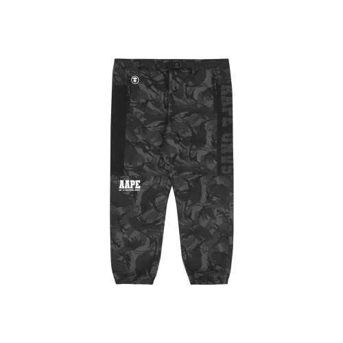 AAPE Черные BК Z Мужские Повседневные Брюки