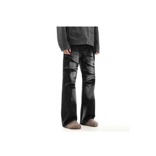 TREND ST Джинсы Унисекс Черный Серый