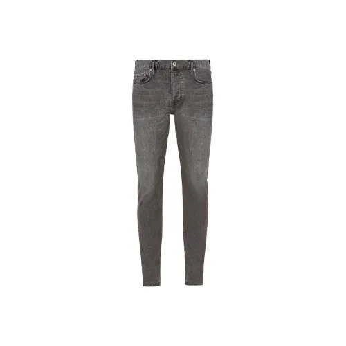 ALLSAINTS Темно-серый Мужские Джинсы