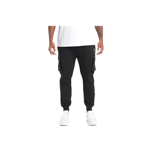GYMSHARK Crest Карго Брюки Мужские Черные
