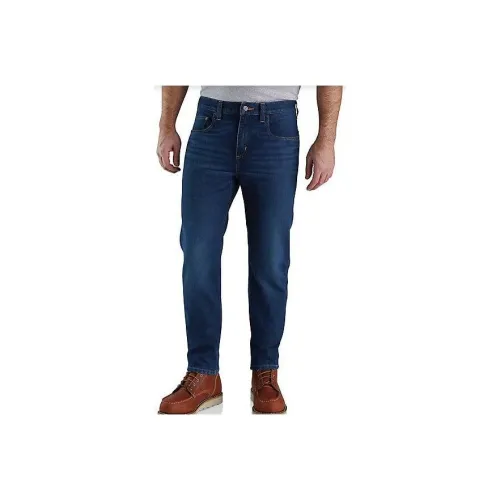 Carhartt Blue Men's Jeans Кархарт Синий Мужской Джинсы
