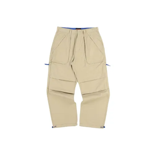 PLEASURES SS24 Летняя коллекция Карго брюки Мужские Бежевые