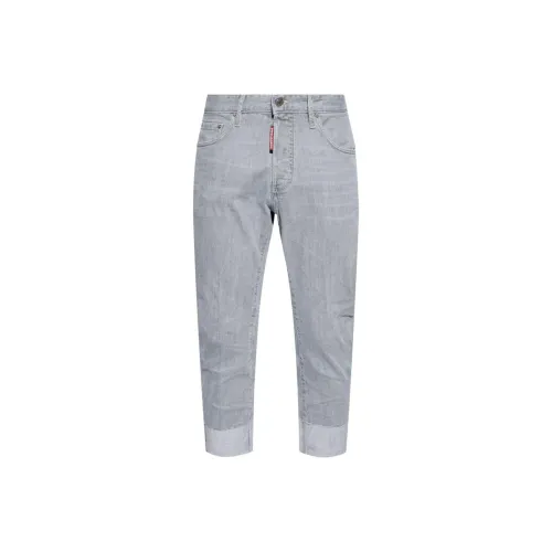 DSQUARED 2 SS24 Джинсы Мужские Светло-Серые
