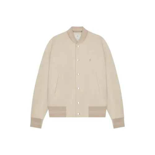 GIVENCHY FW24 Кожа Куртка Мужская Бежевая