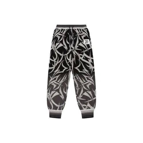 CLOT Вязаные тренировочные штаны унисекс черные