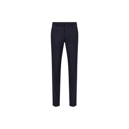 Hugo Boss Темно-синие Мужские Повседневные Штаны