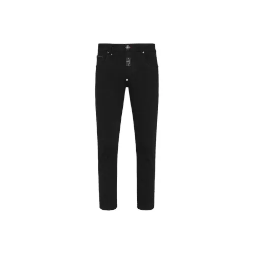 PHILIPP PLEIN Черные Мужские Джинсы
