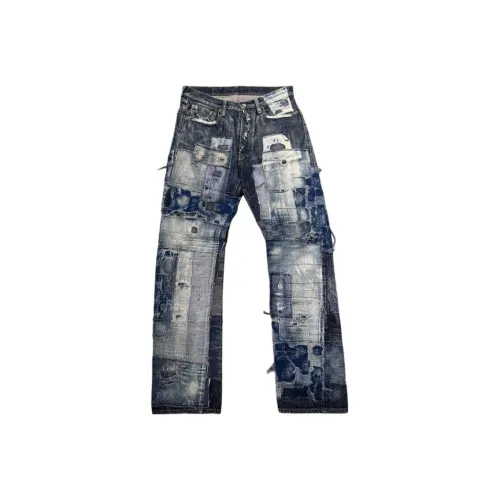 Капитал Синий Унисекс Джинсы