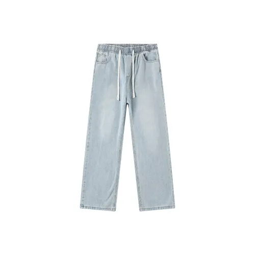 GEOFFREY B. SMALL Джинсы Унисекс Желтый Грязь