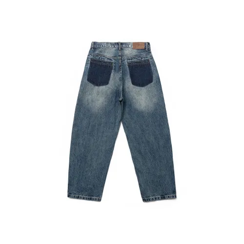 NOT BRAND ATTITUDE Джинсы Мужские Винтажные Синие