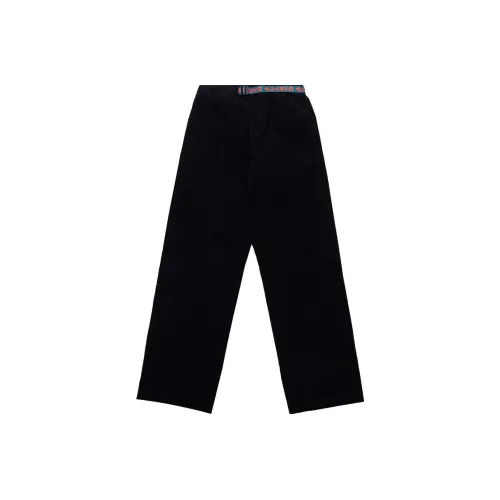 Brain Dead co-brand Черные мужские вязаные тренировочные брюки