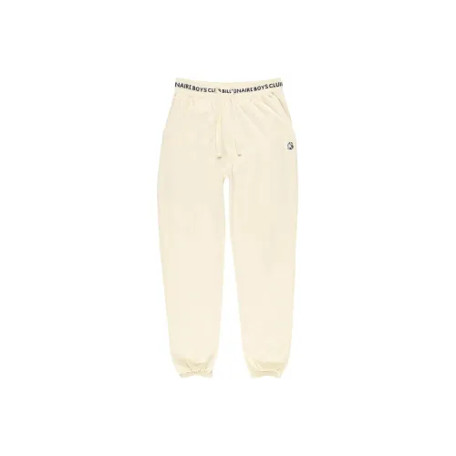 BILLIONAIRE BOYS CLUB CO-TITLED Облачный иней Белый Мужские Вязаные Спортивные Штаны