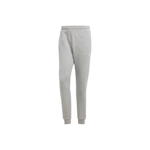 Adidas Originals Trefoil Essentials Вязаные Спортивные Штаны Мужские Серые
