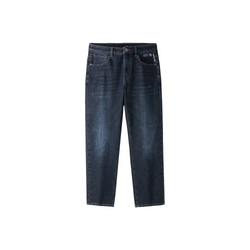 HLA Синий Серый DENIM GRADIENT Средний 96 Мужской Джинсы