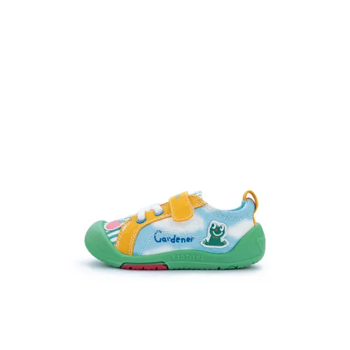 KIDSING Slip-resistant Anti KICK Abrasion-resistant Низкий топ Детские повседневные туфли для детей в возрасте 3-7 лет