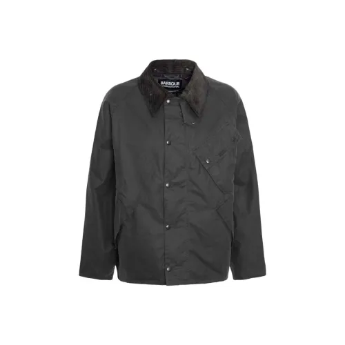 BARBOUR Мужские черные куртки