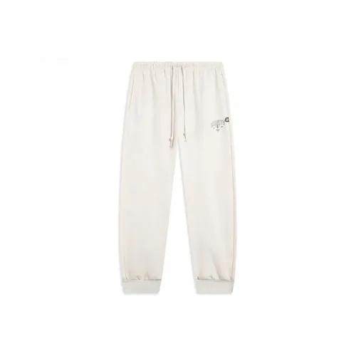 LINING Вязаные тренировочные брюки мужские светло-серые