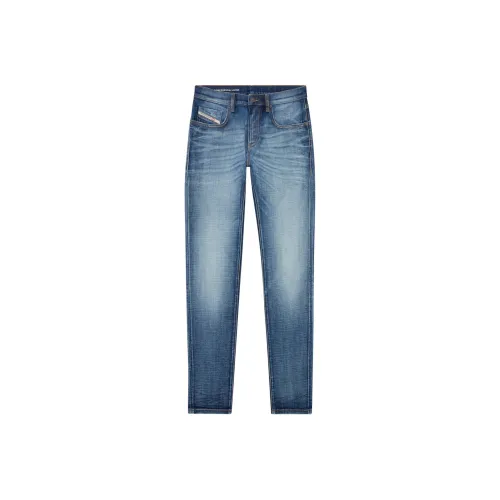 DIESEL Тонкие Джинсы 2019 D Strukt 0dqae Джинсы Мужские Средне-Синий