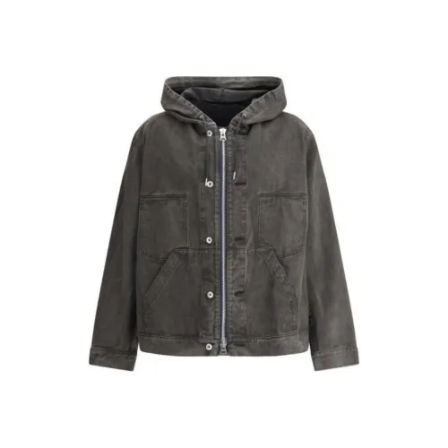 Sacai совместный бренд Серый Мужской Куртки