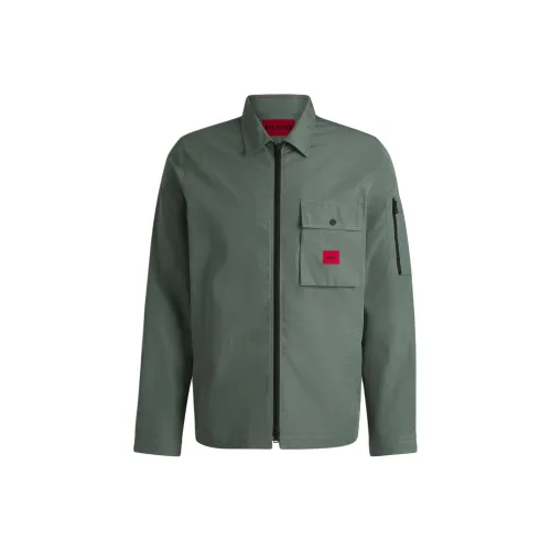 Hugo Boss Зеленый Мужской Куртки