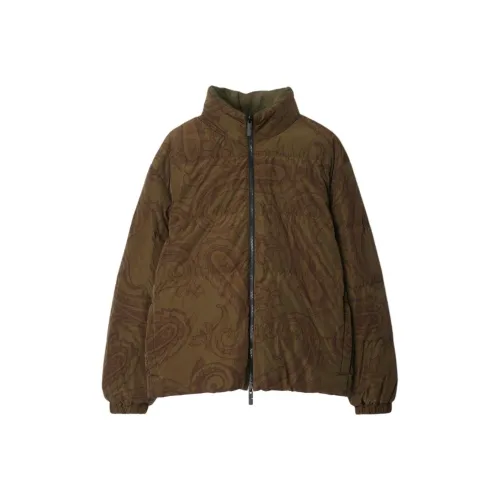 Burberry Пуховик Унисекс Оливково-зеленый
