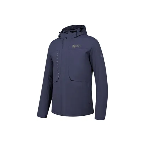 QIAODAN Тренчкот Мужской Midnight Blue