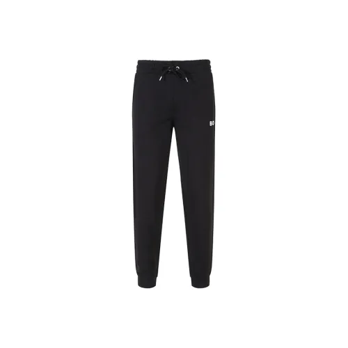 Hugo Boss Черные Мужские Вязаные Спортивные Штаны