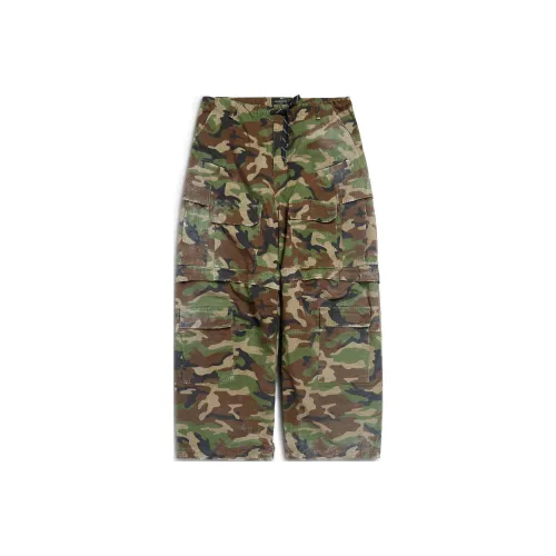 Balenciaga Карго Брюки Мужские Темно-Зеленые