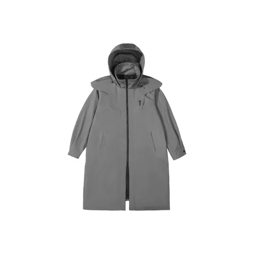 JIYEIND Унисекс Тренч