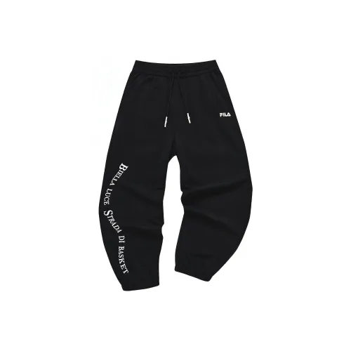 FILA FUSION Темно-черные Мужские Повседневные Штаны