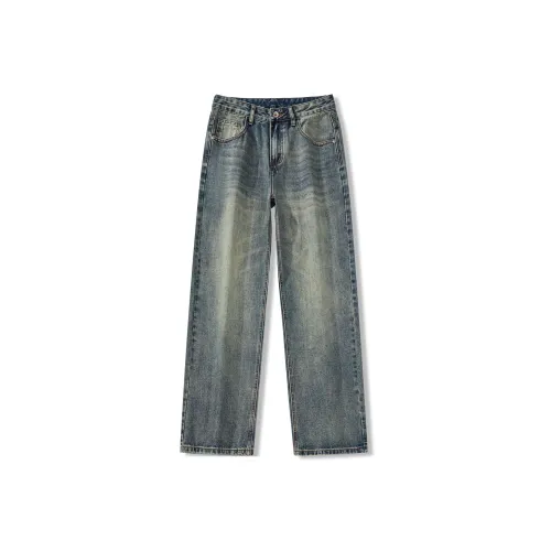 UKTK Синий Мужской Джинсы