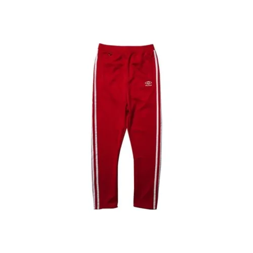 Doublet Red Men's Knitted Training Pants Даблет Красный Мужские Вязаные Спортивные Штаны