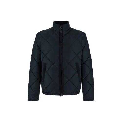 Canali Куртки и Пальто Мужской Синий