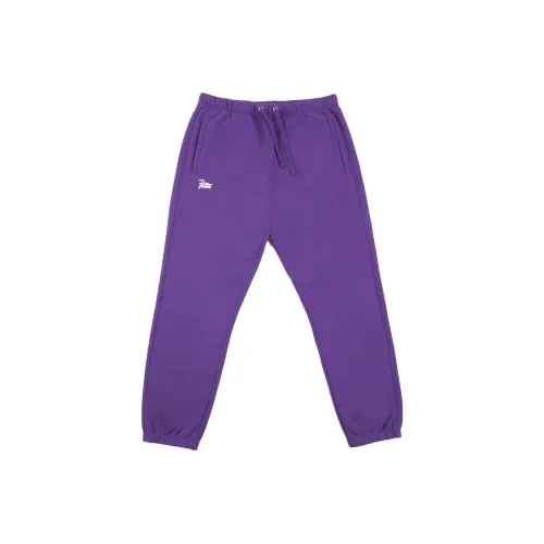 PATTA Фиолетовые Унисекс Вязаные Тренировочные Брюки
