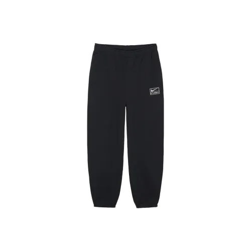 Nike x Stussy SS23 Черные Унисекс Вязаные Тренировочные Брюки