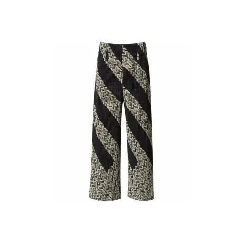 Homme Plissé Issey Miyake Многоцветные Мужские Повседневные Брюки