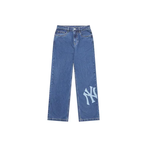 Mlb Base Logo New York Yankees Jeans Men's Blue