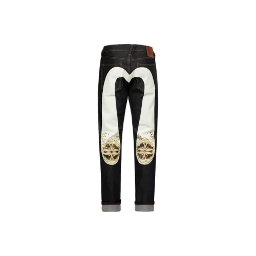 EVISU Джинсовый Синий Мужские Джинсы