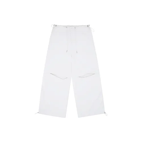 JOYRICH Вязаные тренировочные штаны унисекс натуральный белый